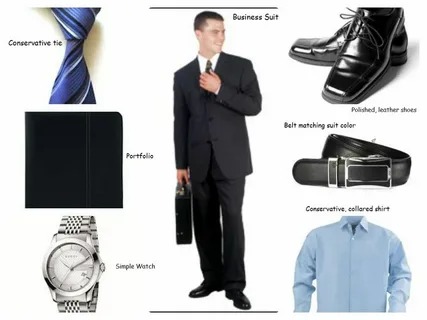 business professional attire men