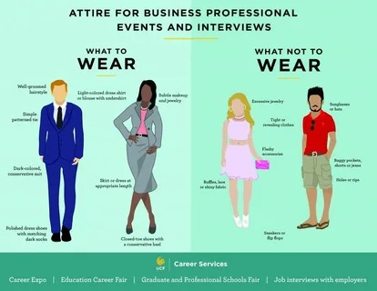 business professional attire men