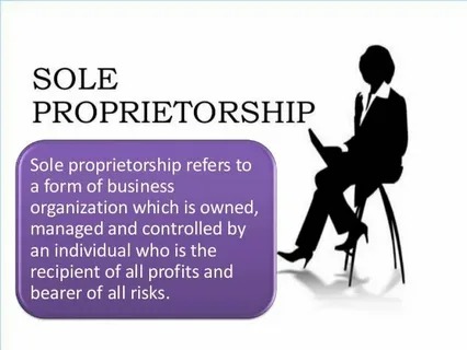 Sole proprietorship business examples